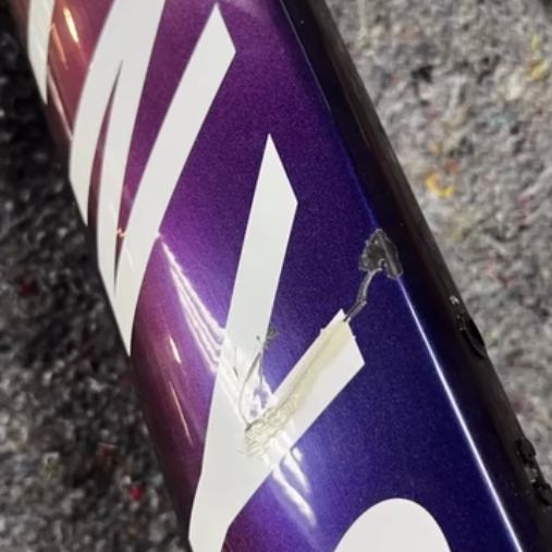 Réparation cadre vélo carbone